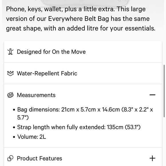 NWT Large Lululemon Everywhere Belt Bag - Picture 8 of 8